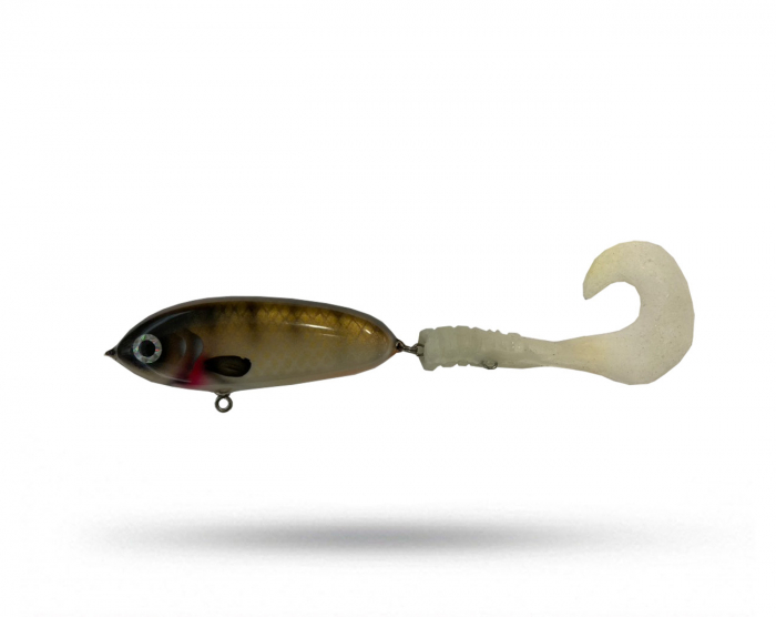 PeWe Big Tail - Walleye i gruppen Fiskedrag / Tailbeten hos Örebro Fiske & Outdoor AB (PeWe Big Tail Walleye)